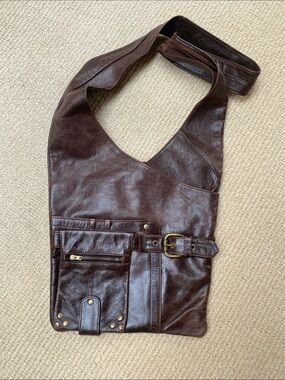 VIVA BAGS of CALIFORNIA Leather Crossbody Purse
